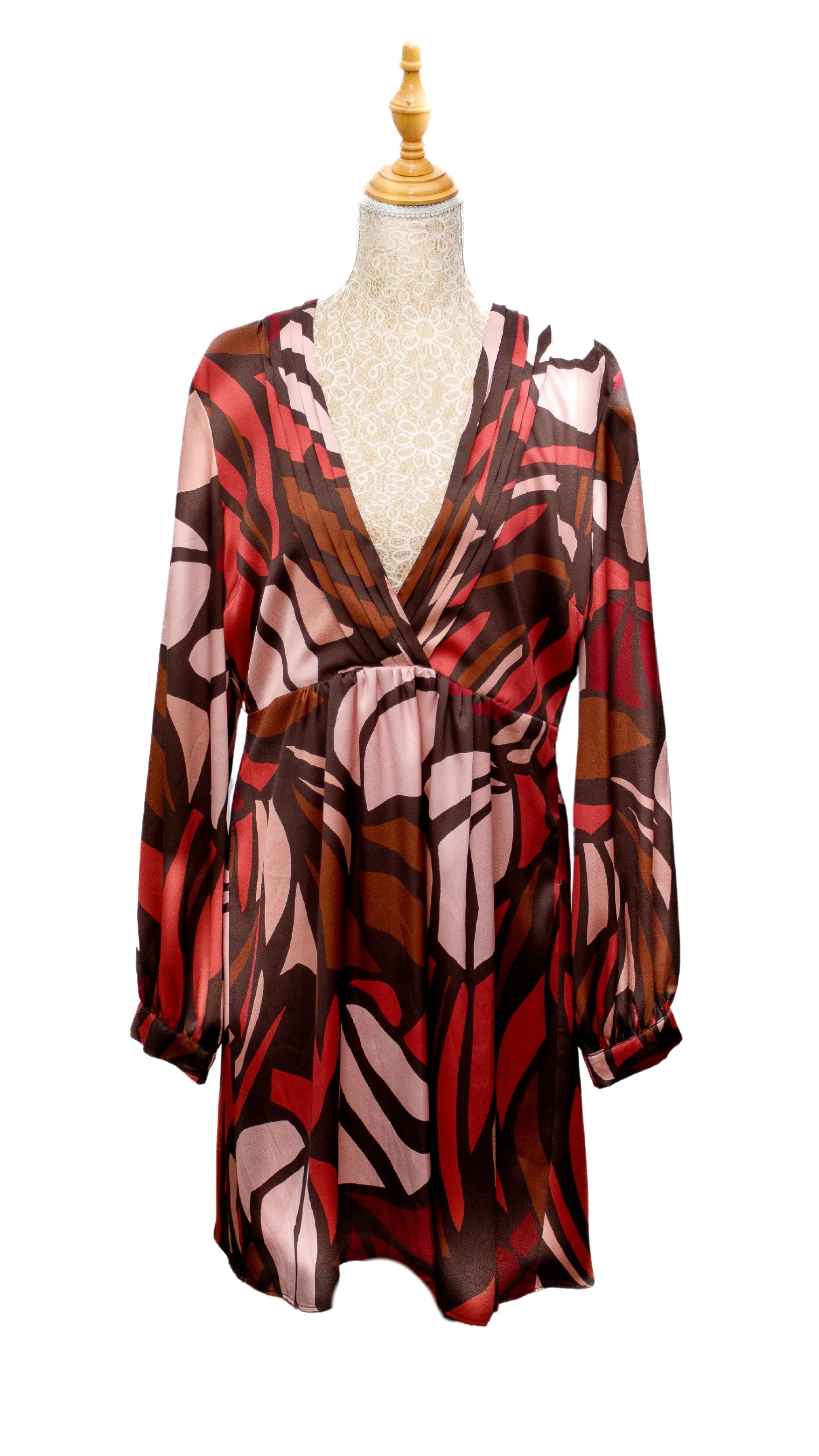 Vestido marrón