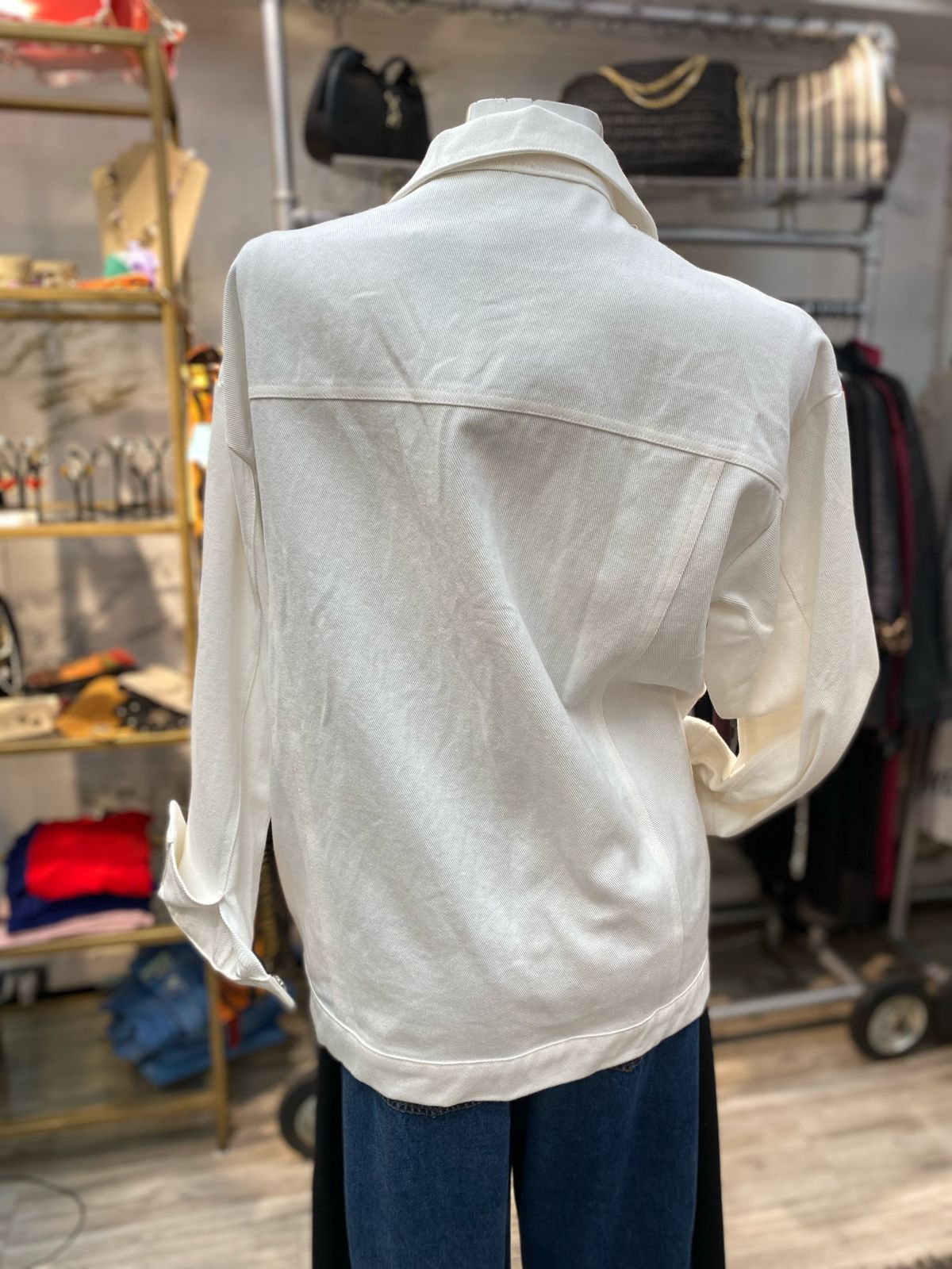 Chaqueta Blanca jeans