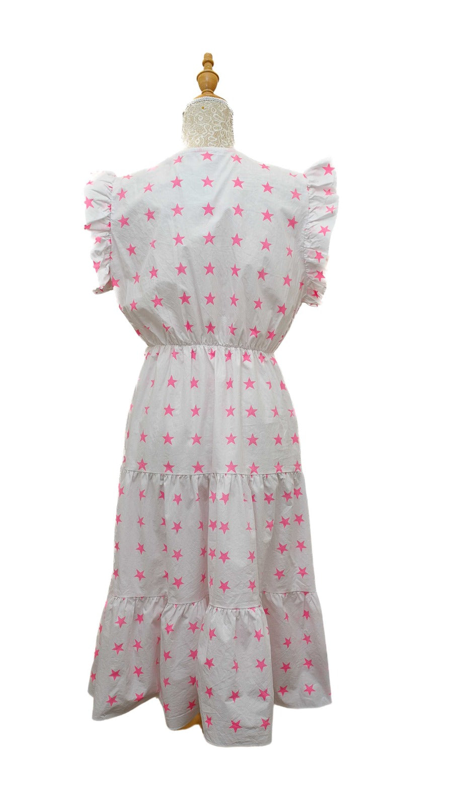 Vestido blanco estrellas