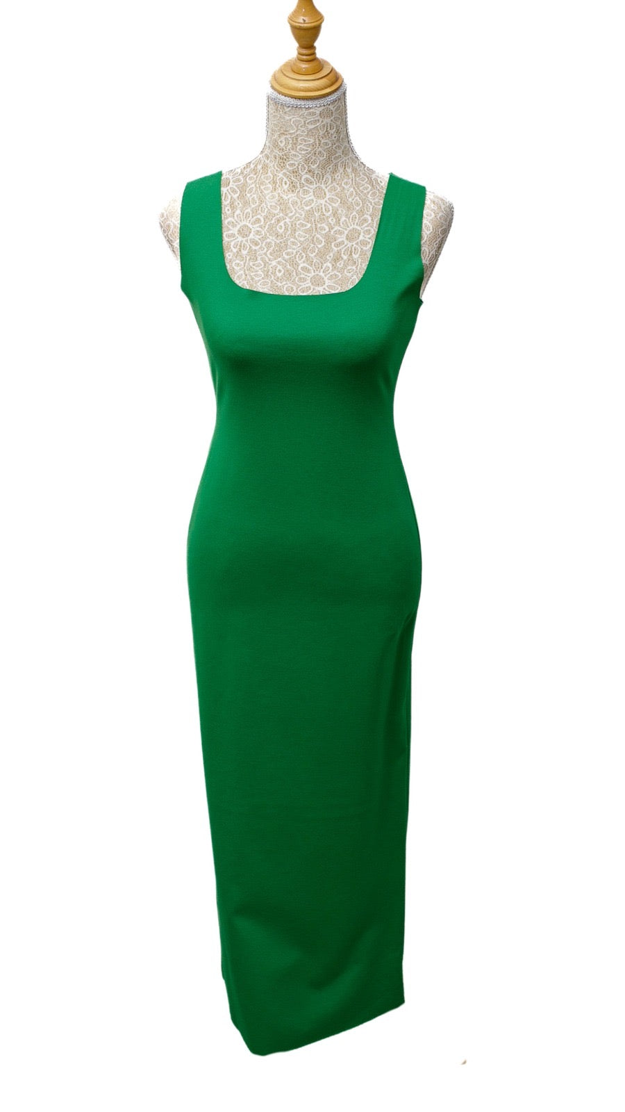 Vestido tubo verde