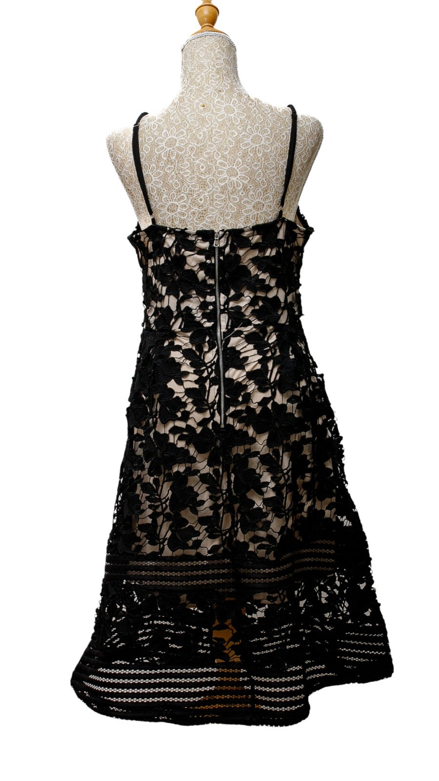 Vestido encaje negro