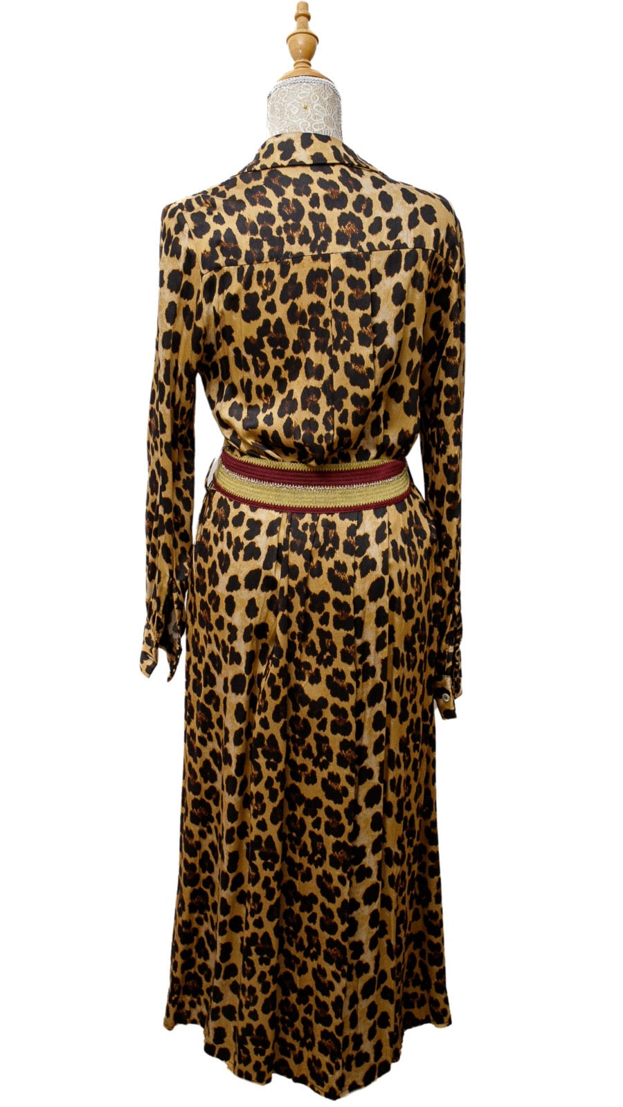 Vestido animal print