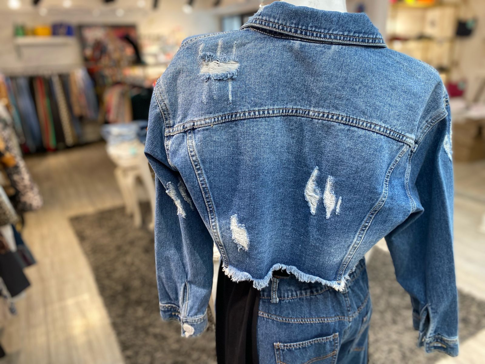 Chaqueta bolero jeans