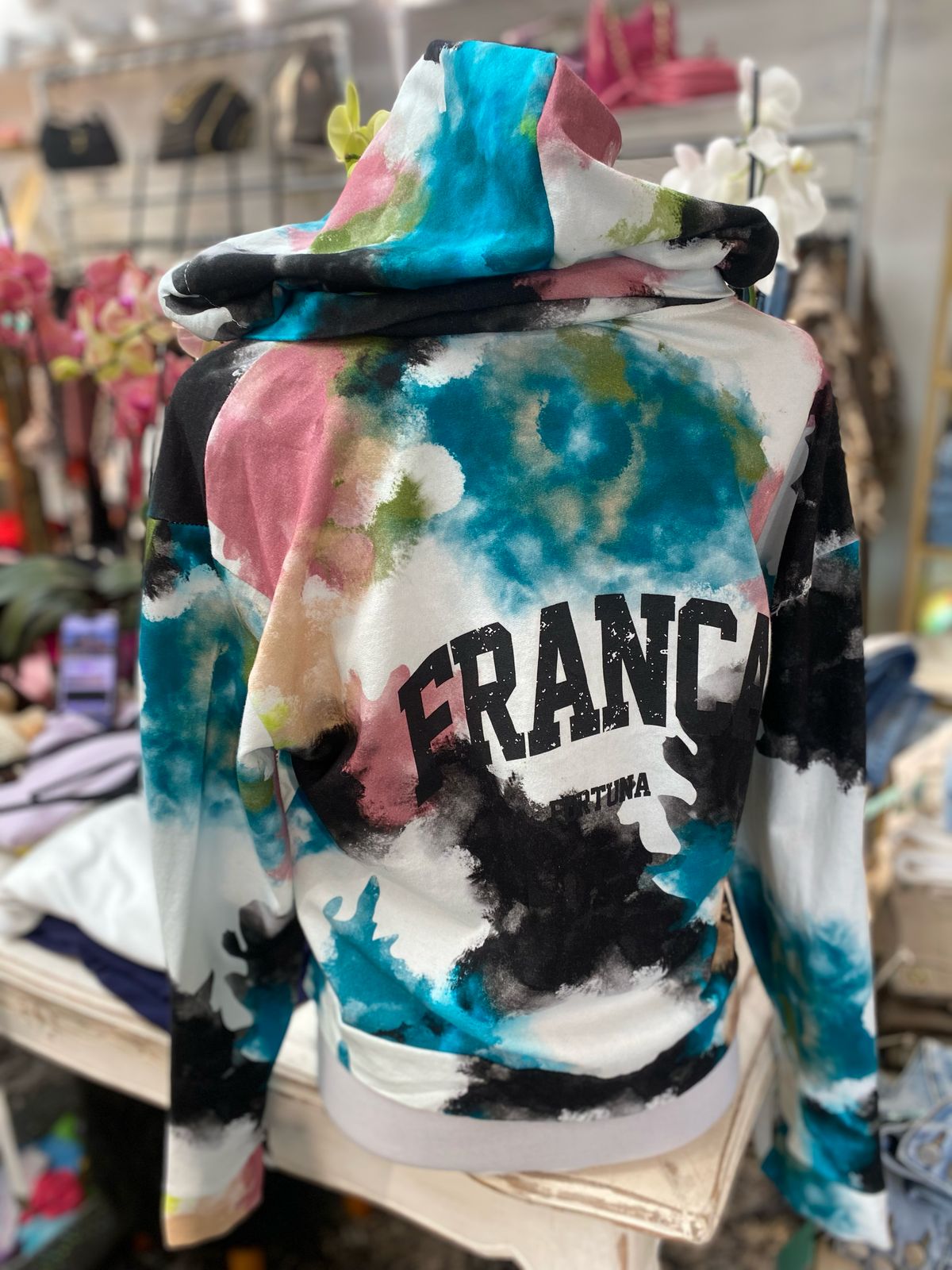 Polerón Tie dye